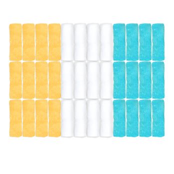 36 Pack Washcloth: Yellow 