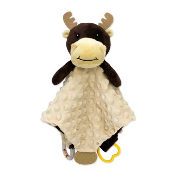 Plush Activity NUNU: Brown Moose 