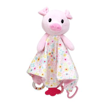 Plush Activity NUNU: Pink Pig