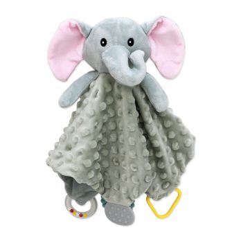 Plush Activity NUNU: Grey Elephant 