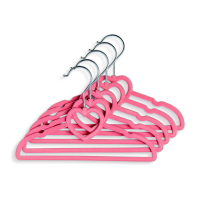 10-Pack Design Baby Hangers: Pink Heart 