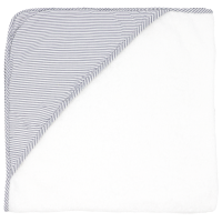 Striped Hooded Towel:Grey 