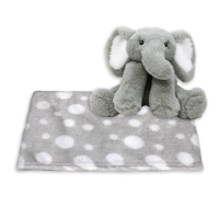 Elephant Toy With Blanket 