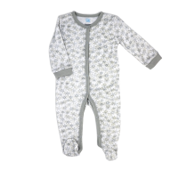 Holiday NB AOP Snap Sleepers: Snowflake 