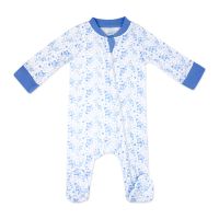 Girls INF Interlock Coverall: Blue Bluebird