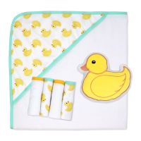 6pc Bath Set: Yellow Duckies 