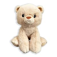 12" Tan Bear Plush Toy 