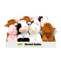 Tray of 12 Plush Toys - Assorted