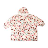 Oversized S/M Hoodie: White Bakeshop