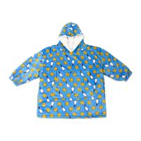 Oversized S/M Hoodie: Blue Milk & Cookies