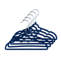 10-Pack Design Baby Hangers: Blue Car 