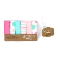 6 Pack Washcloth: Pink