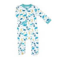 Boys Interlock Coverall: Dino