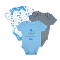 Boys 3 Pack Bodysuit: Gentleman 