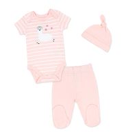 3 Piece Packaged Take Me Home Set: Pink Llama