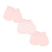 3 Pack Mitts: Pink