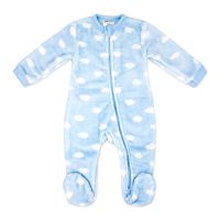Boy's INF Printed Plush Sleeper: Blue Cloud 