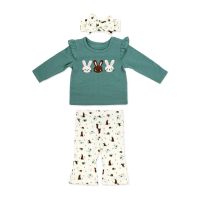 Girl's INF 3pc Legging and Headband Set: Team Bunnies  
