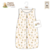 3 Layer Sleeveless Sleep Sack: Pooh Balloon Print 0-6m