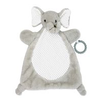 Flat Plush Activity Toy: Grey Elephant 