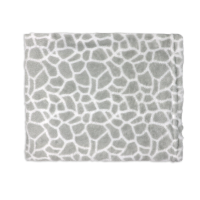 Giraffe Print Plush Blanket 
