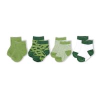 4 Pack Socks: Sage 