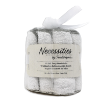 10-Pack Washcloth: Grey