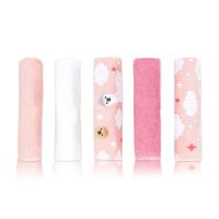 10 Pack Washcloths: Pink Llama
