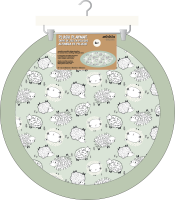Reversible Stuffed Printed Playmat: Sage Sheep