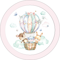 AOP Playmat: Large MOTIF Pink Balloon 