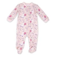 Galaxy Printed Sleeper: Pink