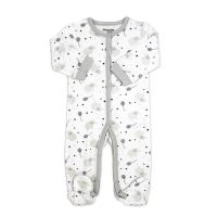 Balloon Elephant Interlock Coverall: Grey