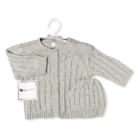 2-Piece Knit Hanging Set: Grey