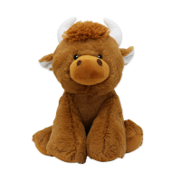 12" Highland Cow Plush Toy 