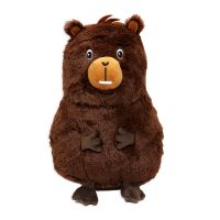 12" Brown Beaver Plush Toy 