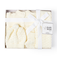 4 Piece Knit Box Set: Ivory 