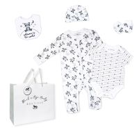 Unisex 5 Piece Mesh Bag Set: Panda World 