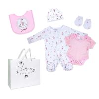 Girls 5 Piece Mesh Bag Set: Goose 