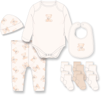 Neutral 10pc Set: White Bear