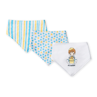 3 Pack Triangle Bib: Blue #SWEET 
