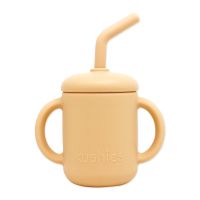 SiliSippy Cup with Straw: Almond