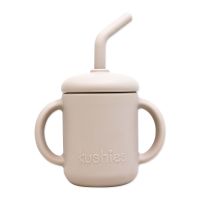 SiliSippy Cup with Straw: Sand