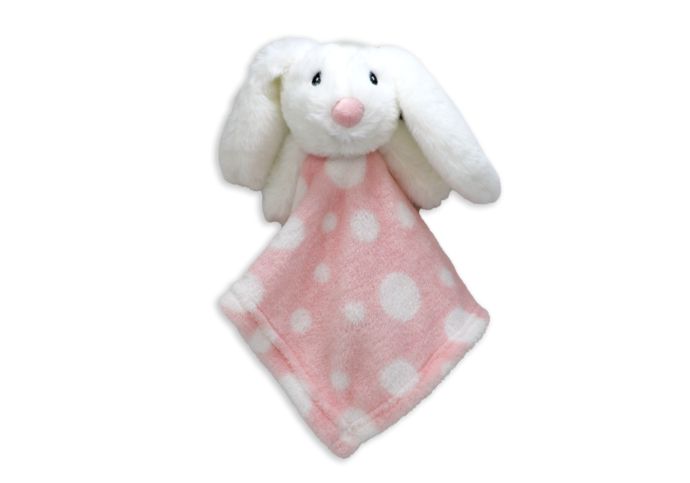 Blankets and beyond pink bunny best sale