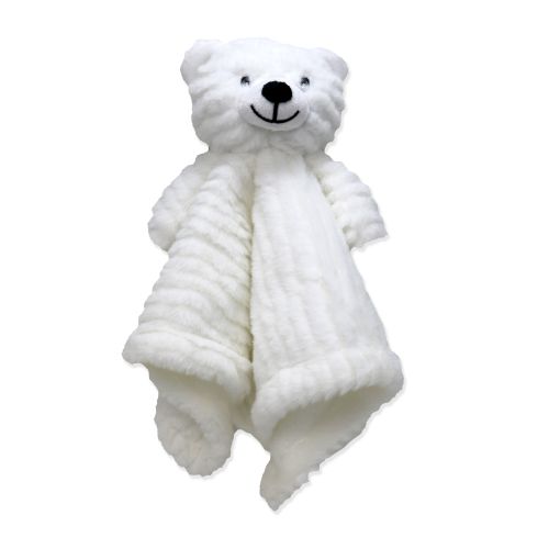 Ridged Plush Nunu: White Bear 