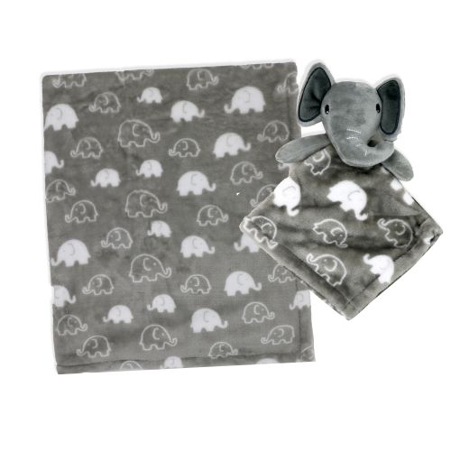 Elephant Nunu with Blanket