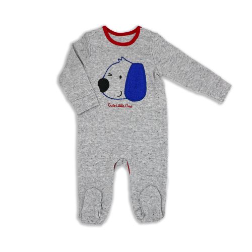 Boys Embroidery Coverall: Cute Little One 