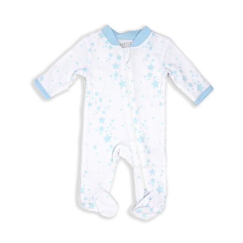 Star Printed Sleeper: Blue 