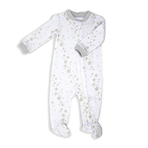 Star Printed Sleeper: Grey 